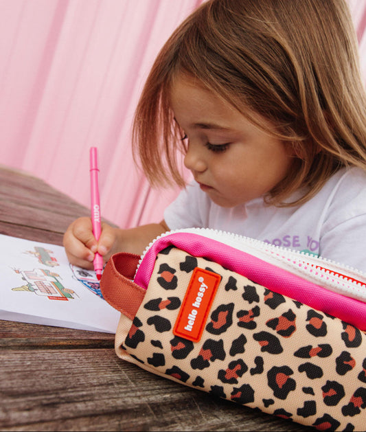 Federmappe Leopard #7