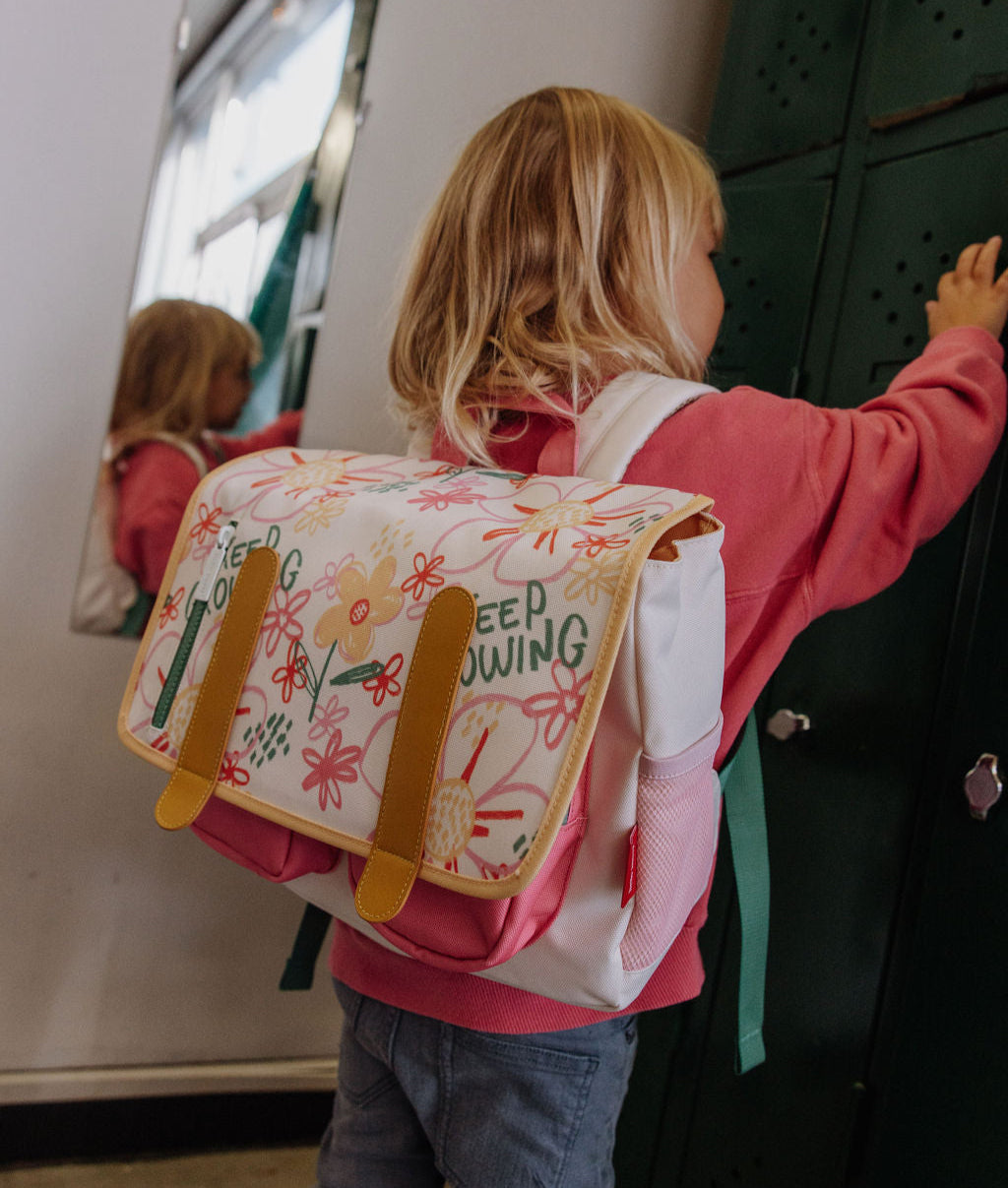 Schultasche Flower Artwork