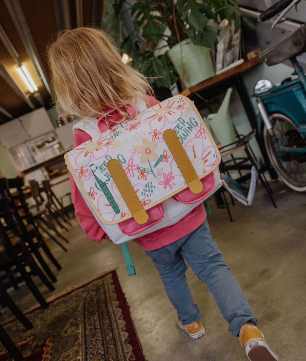 Schultasche Flower Artwork