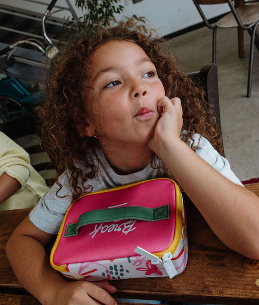 Snacktasche Flower Artwork