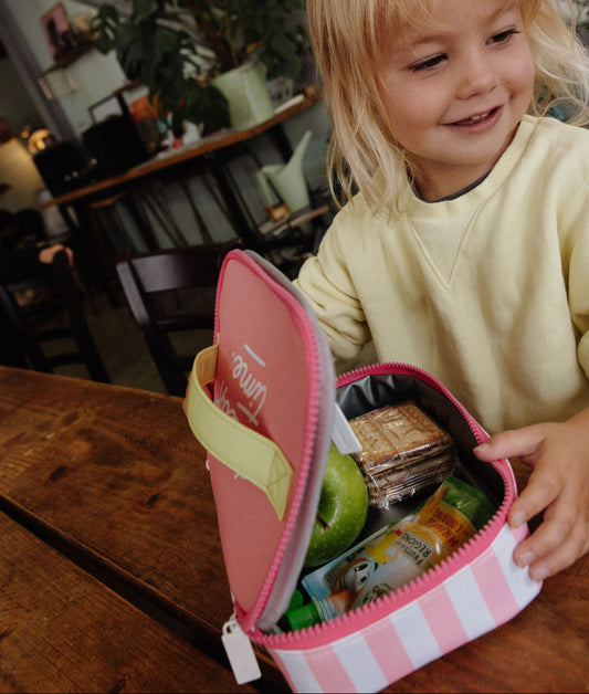 Snacktasche Pink Stripes