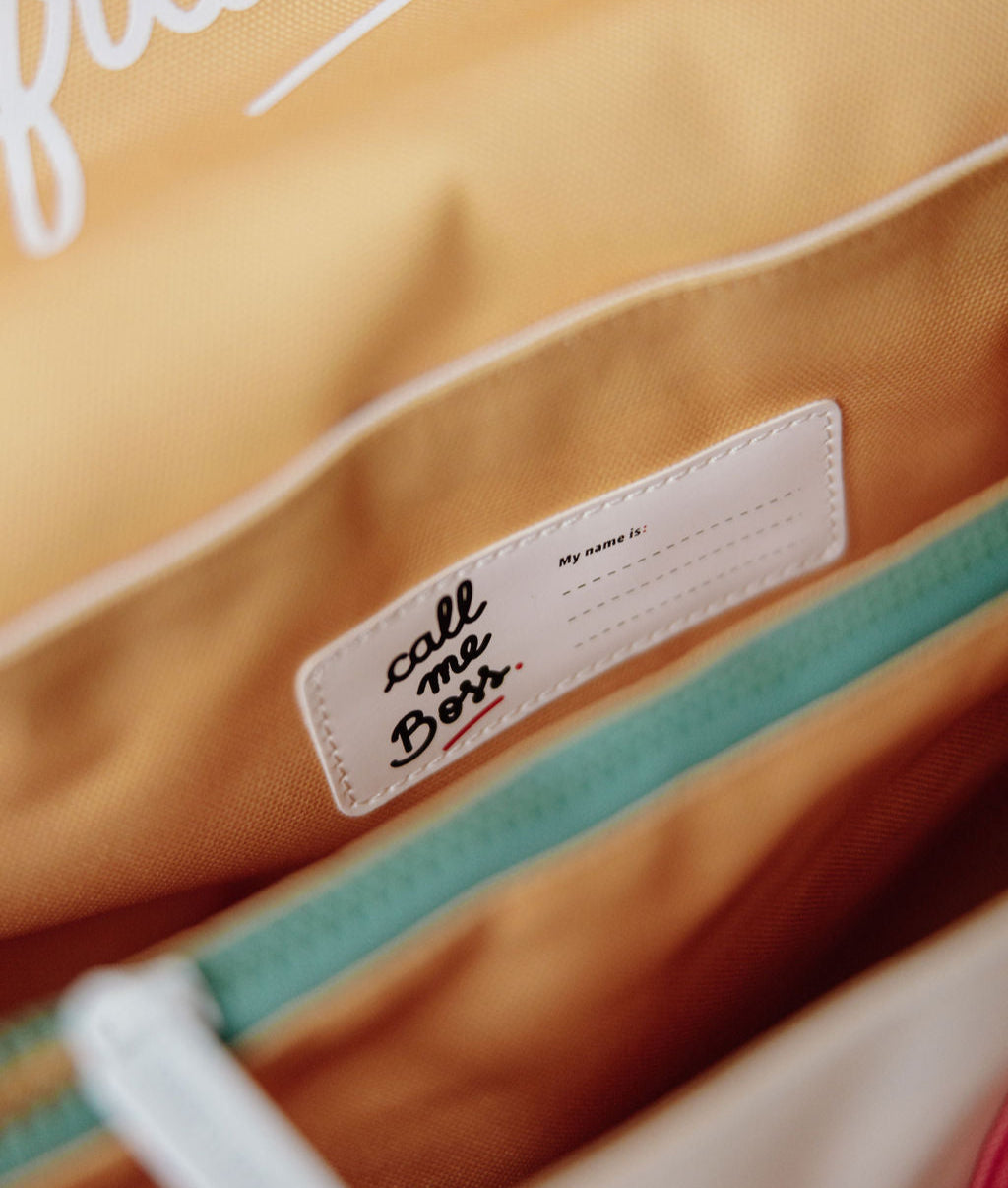 Schultasche Flower Artwork