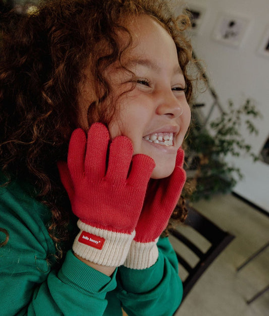 Gants Handy Framboise Enfants & Bébés, Cool Kids Only, Hello Hossy