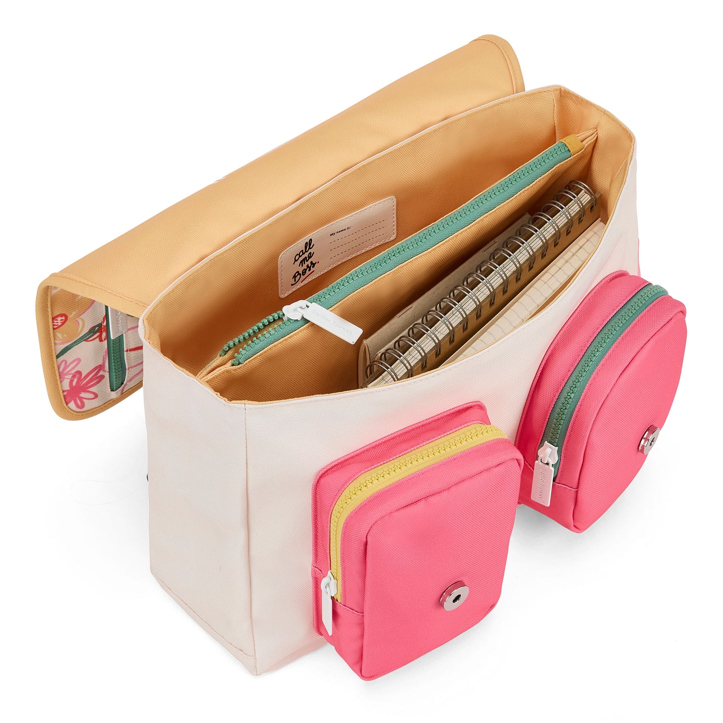 Schultasche Flower Artwork