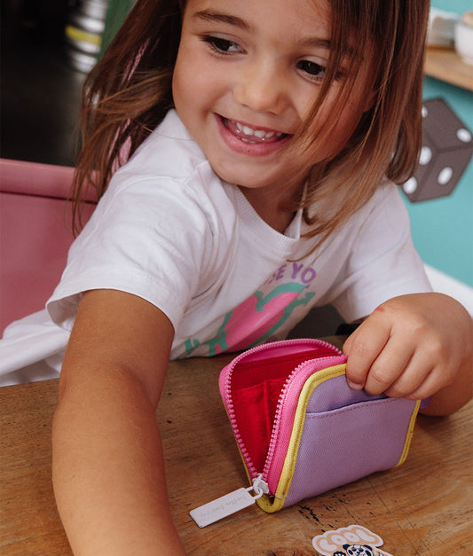 Geldbörse Mini Mauve