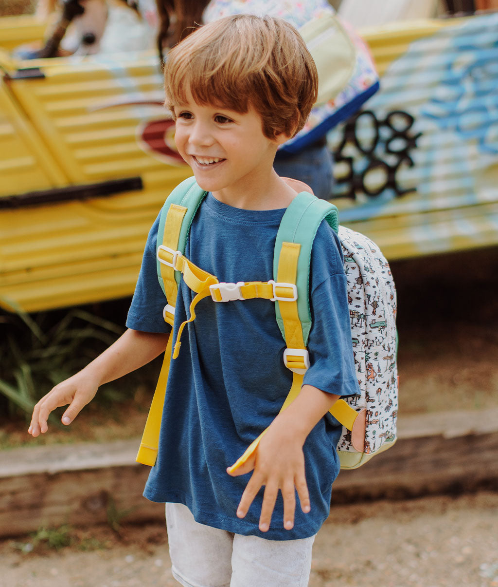 Schultasche Kinder Jungly, umweltfreundlich, ab 2 Jahren, Cool Kids Only!