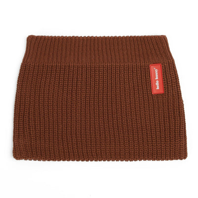Snood Kinder Cocoon Nut, Bio-Baumwolle, Fleece-Futter, ab 1 Jahr, Cool Kids Only !