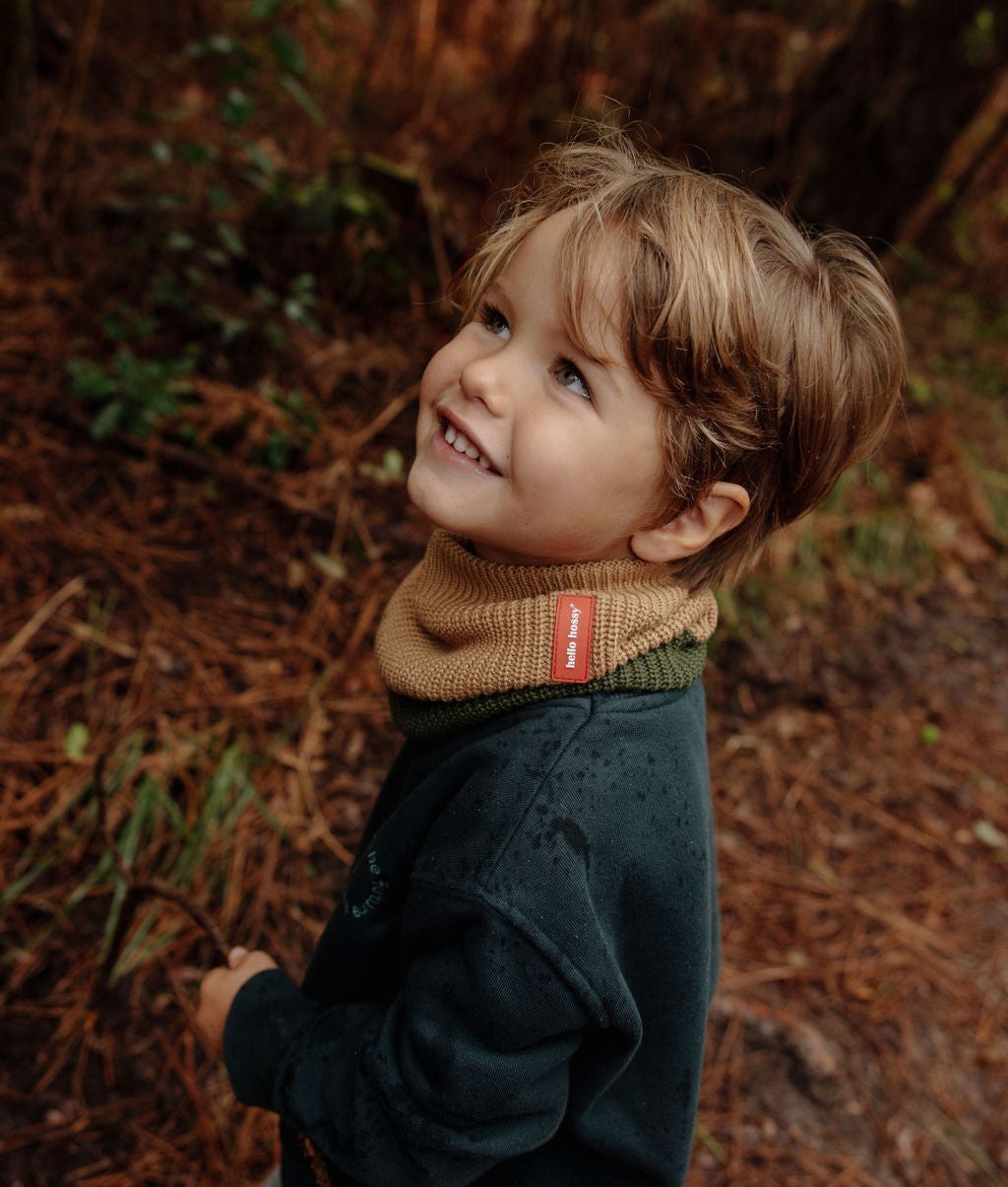 Snood Cocoon Pistachio Enfants & Bébés, Cool Kids Only, Hello Hossy