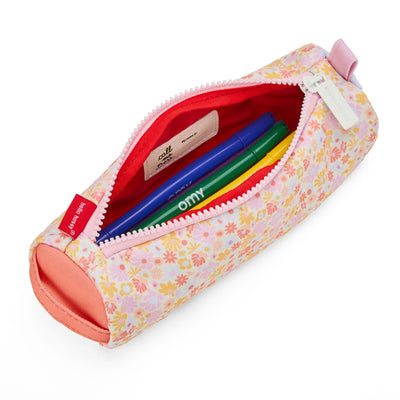 Federmappe Retro Flowers, Kindergarten und Grundschule, Cool Kids Only !
