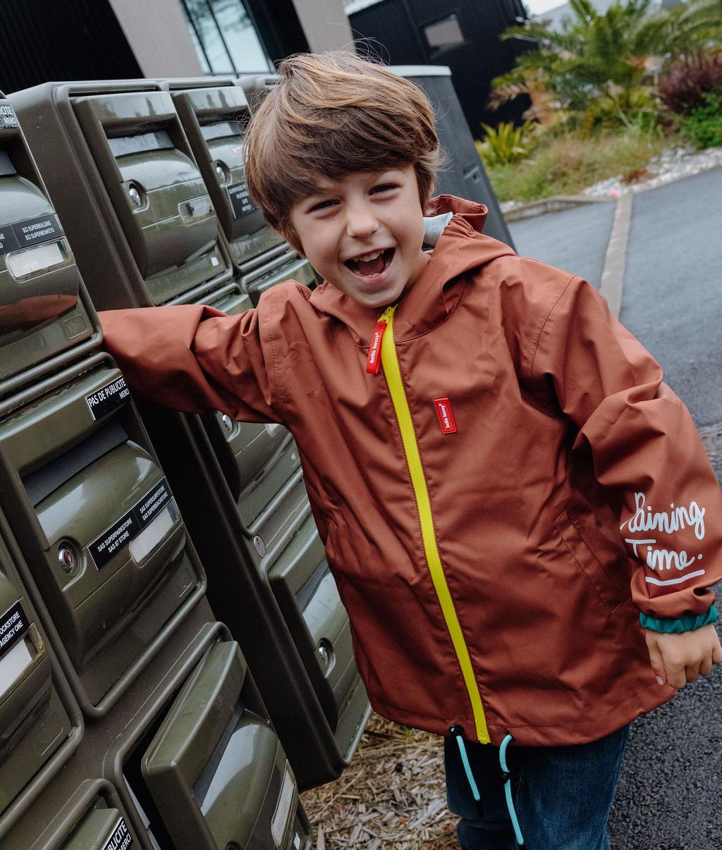 Wasserdichte Jacke Peanut