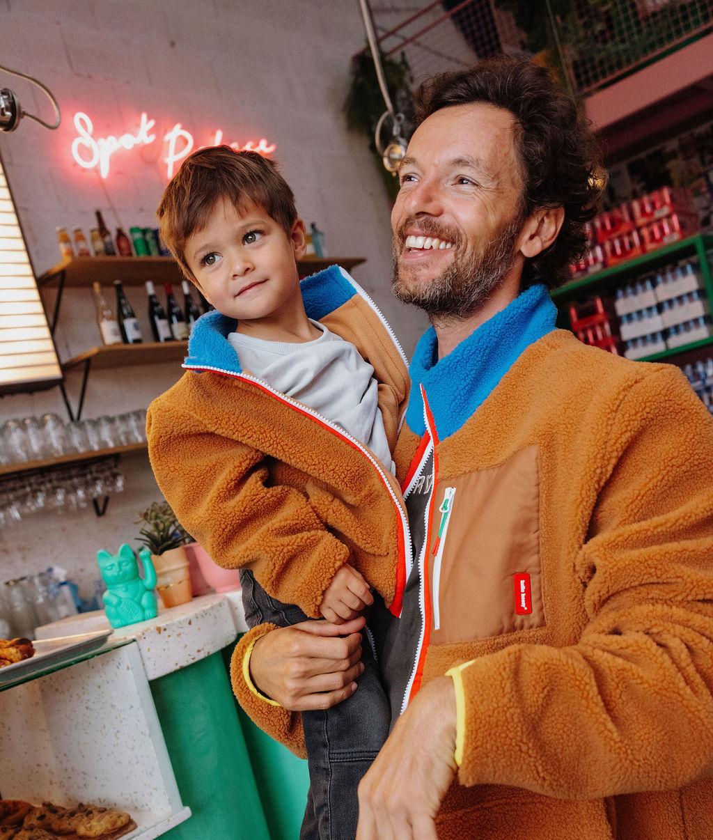 Fleecejacke Blue Camel