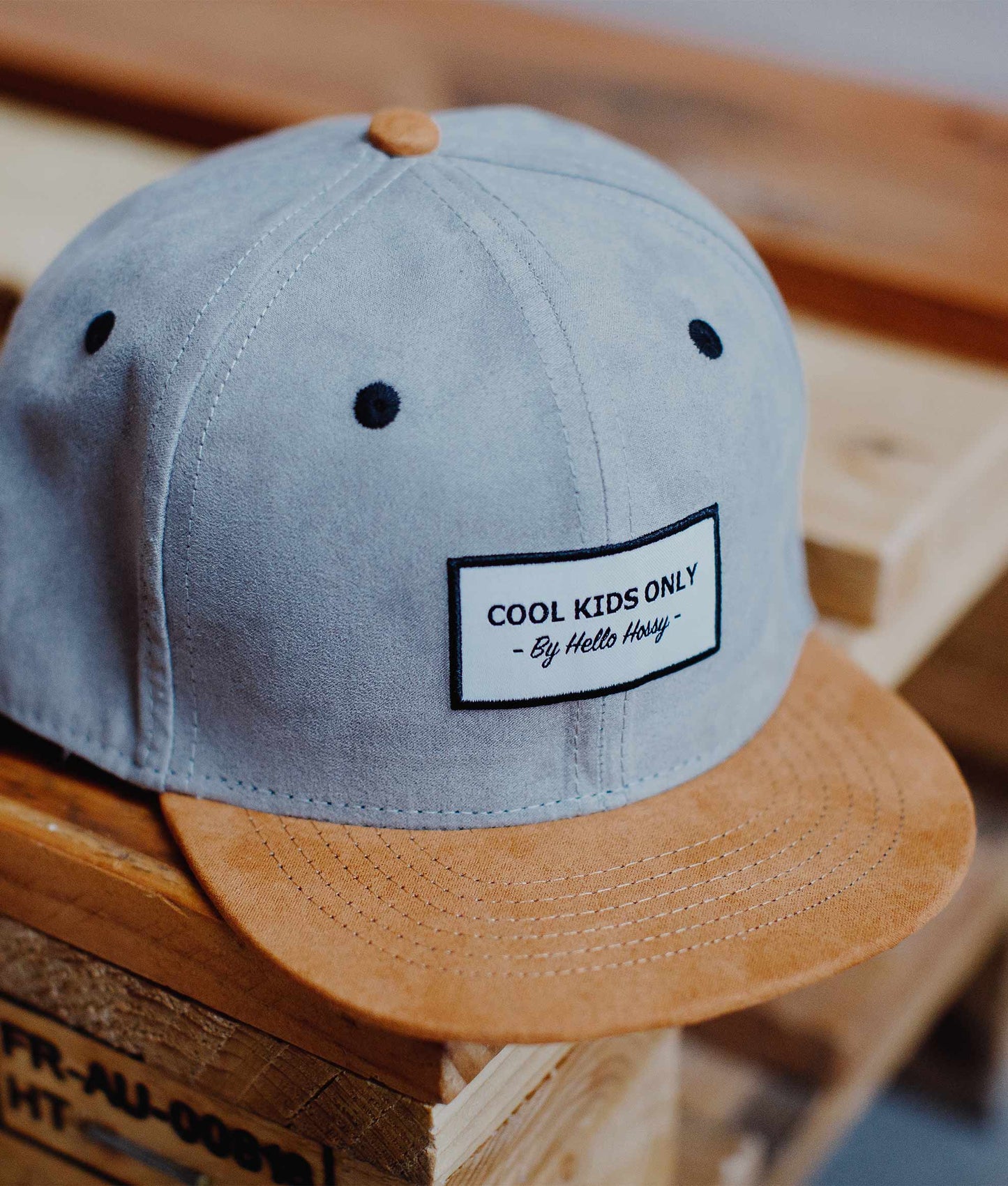 Cap Daim Street Grey