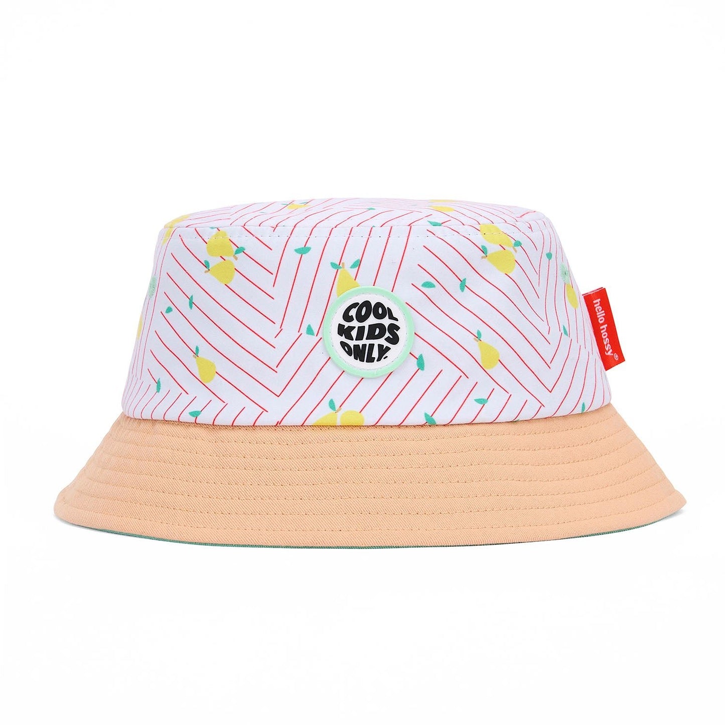 Bob Bébés Pear avec cordon, éco-responsable, certifié Oeko-Tex, dès 9 mois, Cool Kids Only !