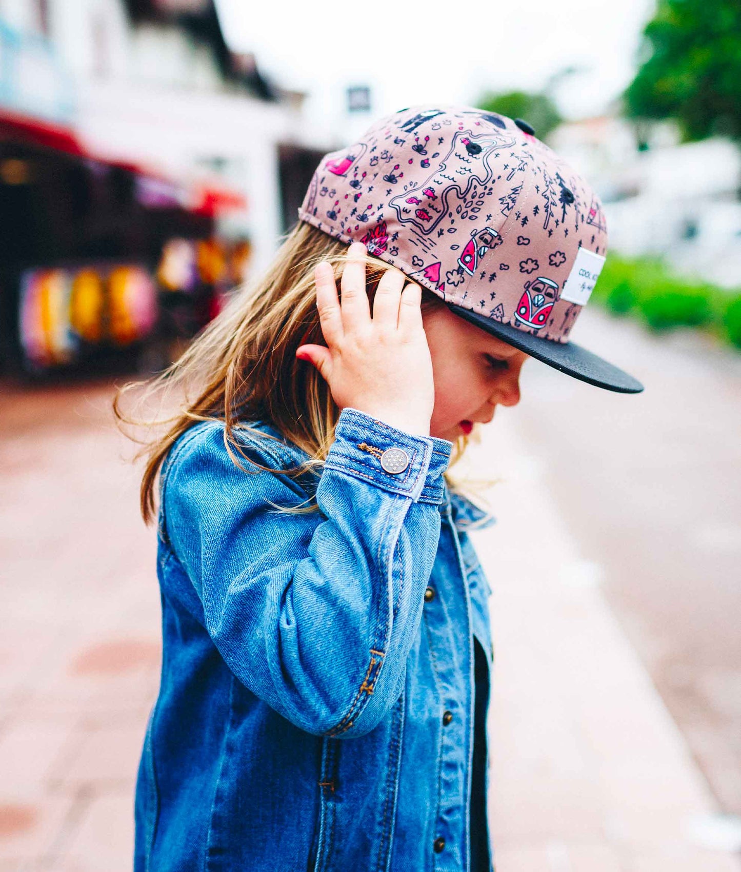 Casquette Enfants Van, visière plate, éco-responsable, certifiée Oeko-Tex, dès 9 mois, Cool Kids Only !