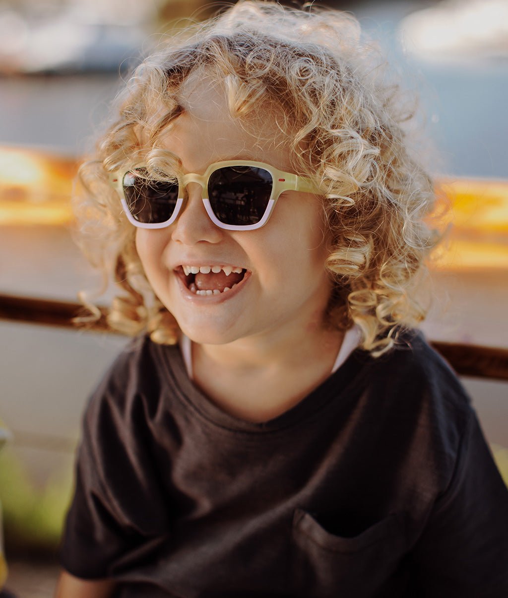Lunettes de soleil Enfants Mini Lili, colorées, verres catégorie 3, UV400, verres polarisés, dès 2 ans, Cool Kids Only !