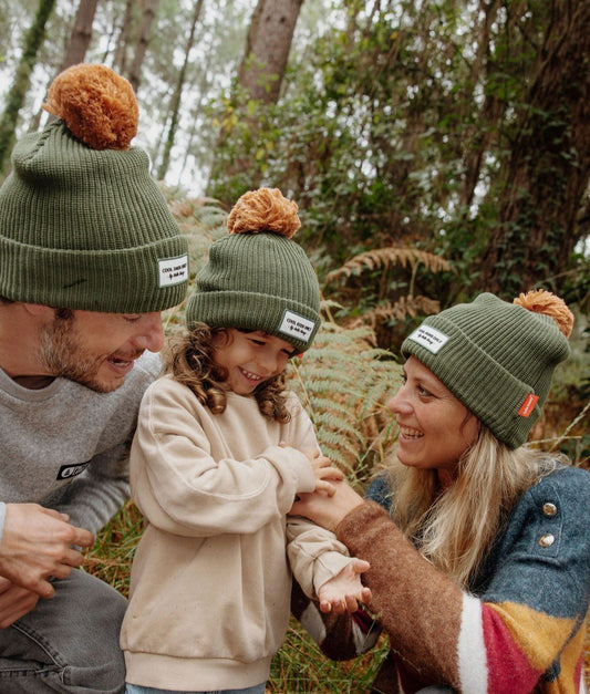 Forest Familienpack (set mit 3 mützen)