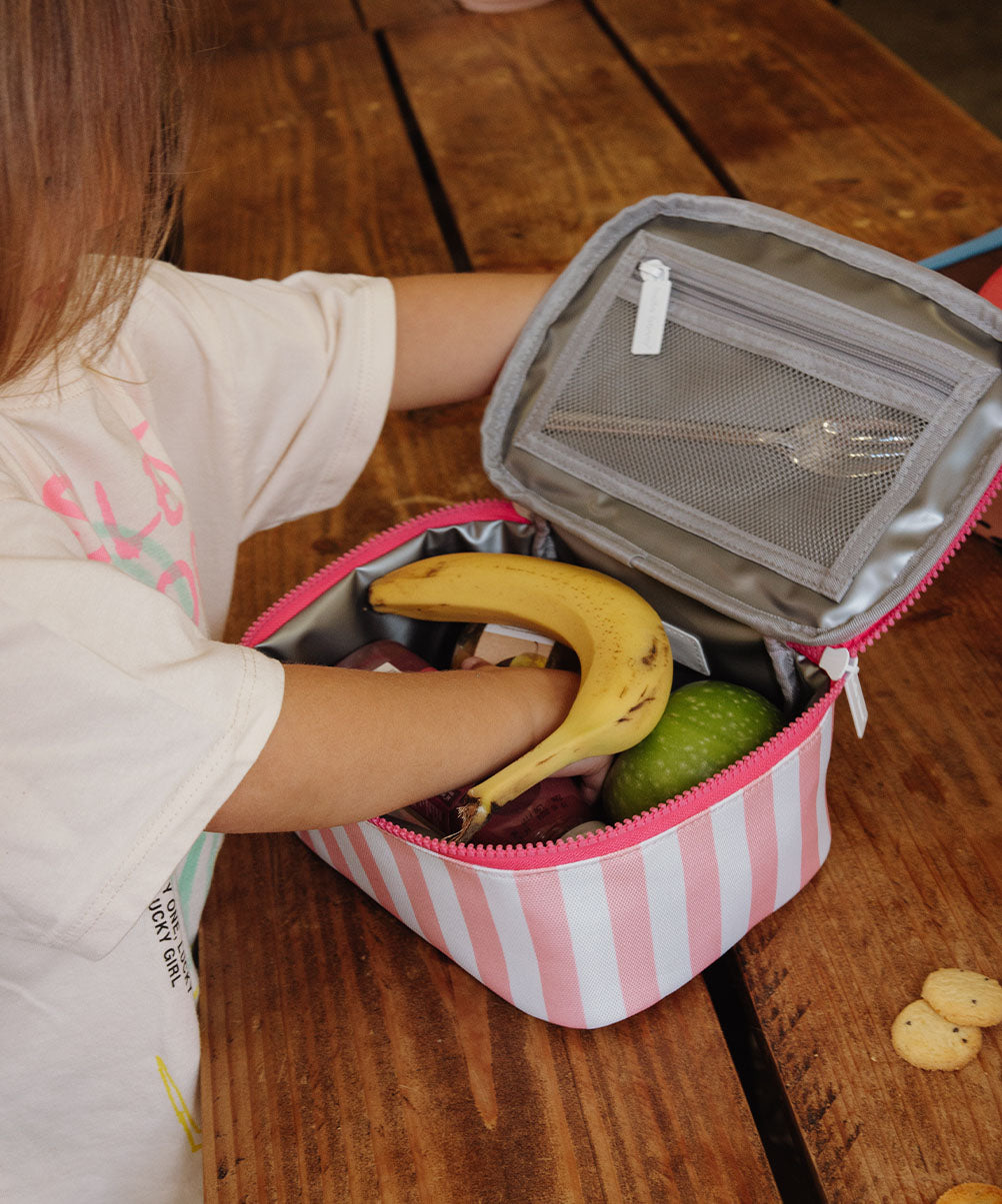 Lunchtasche Pink Stripes