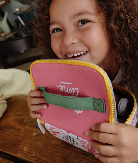 Snacktasche Flower Artwork