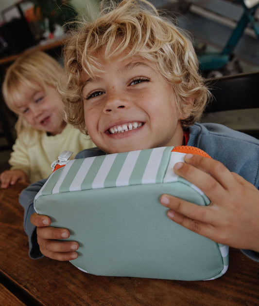 Snacktasche Green Stripes