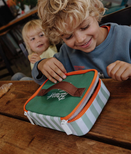 Snacktasche Green Stripes