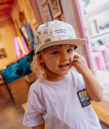 Casquette Mountain Ride Enfants & Bébés, Cool Kids Only, Hello Hossy