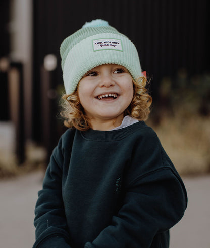 Mütze Color Block Minty