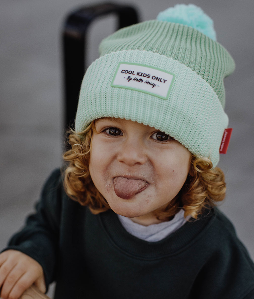 Mütze Color Block Minty