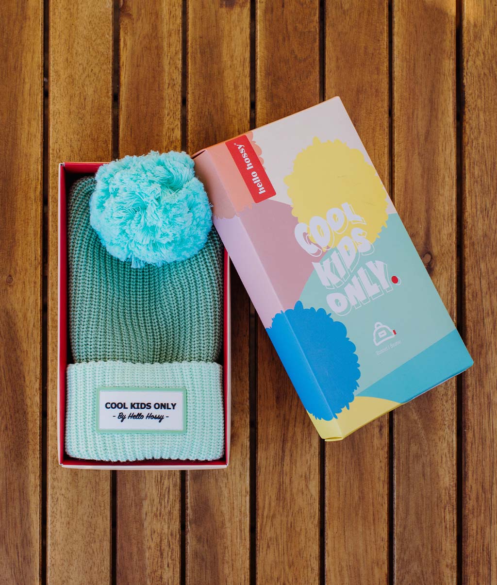 Mütze Color Block Minty