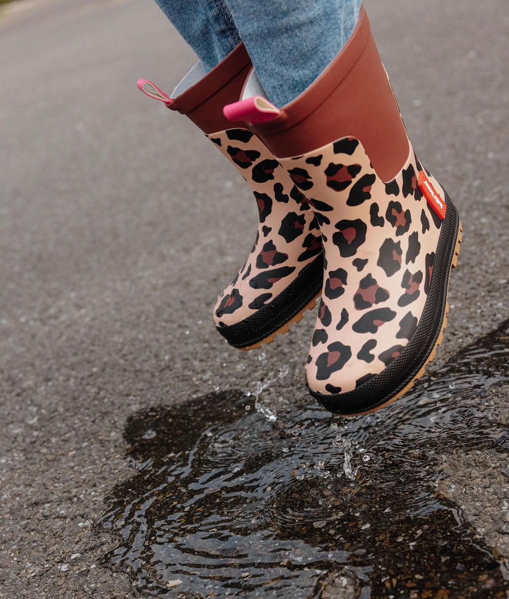 Gummistiefel Leopard