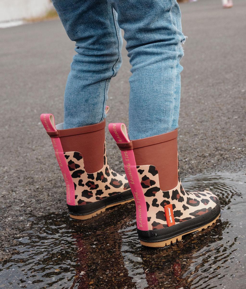 Gummistiefel Leopard