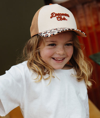 Casquette Enfants Léopard #2, style Trucker, matchy-matchy, éco-responsable, dès 9 mois, Cool Kids Only !