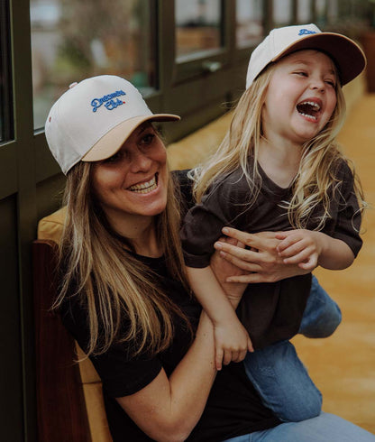 Casquette Mamans-Enfants Léopard #3, visière courbée, matchy-matchy, éco-responsable, dès 9 mois, Cool Kids Only !