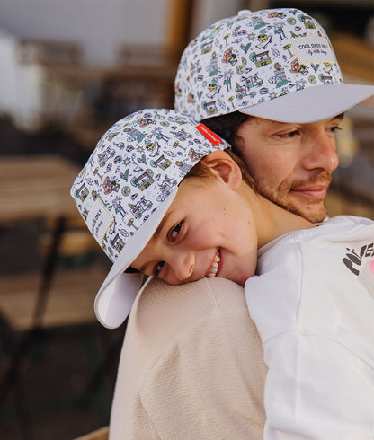 Casquette Parents-Enfants Florida, visière courbée, éco-responsable, matchy-matchy, dès 9 mois, Cool Kids Only !