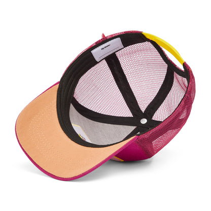 Cap Kind Fuchsia Gebogener Schirm Netz hinten Hello Hossy