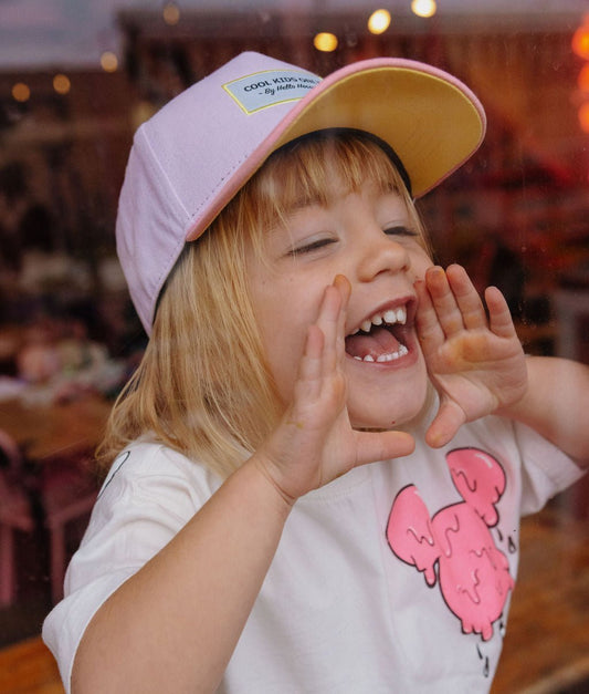 Casquette Mini Purply Enfants & Bébés, Cool Kids Only, Hello Hossy