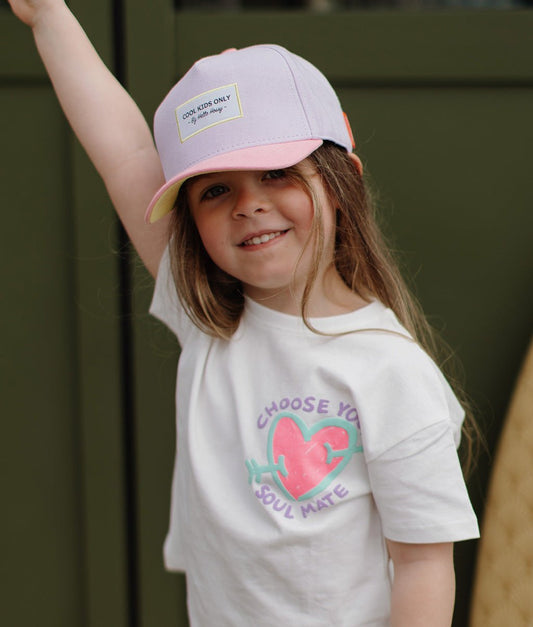 Casquette Mini Purply Enfants & Bébés, Cool Kids Only, Hello Hossy