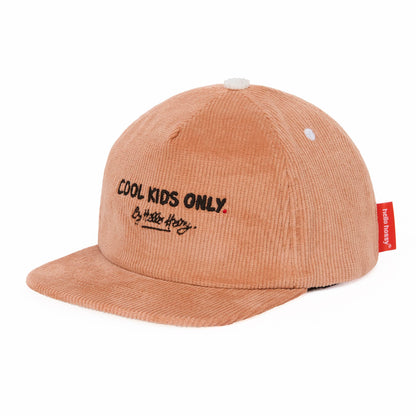 Casquette Parents-Enfants Mini Nutty, visière plate, velours, matchy-matchy, dès 9 mois, Cool Kids Only !