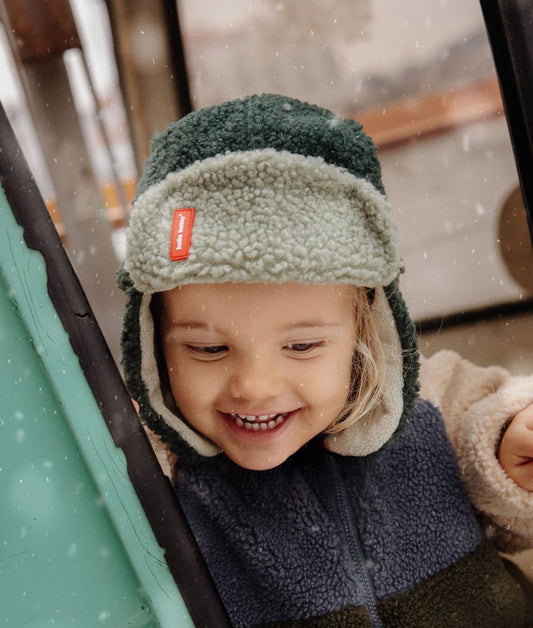 Enfant avec la chapka polaire Cozy Neo – vue de face  – Hello Hossy