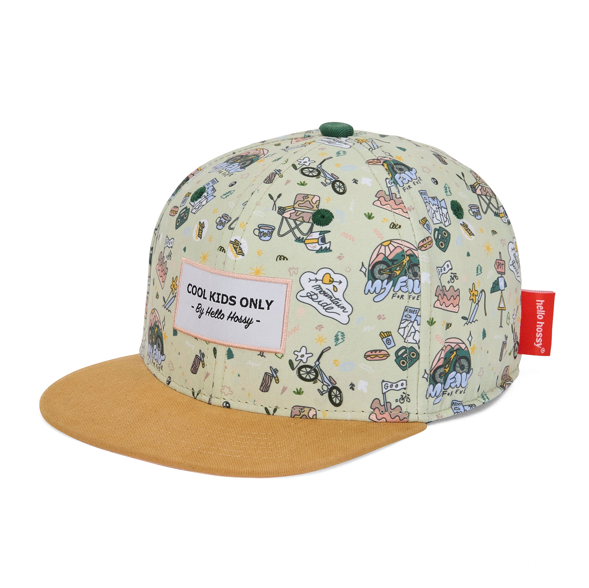 Casquette Mountain Ride Enfants & Bébés, Cool Kids Only, Hello Hossy