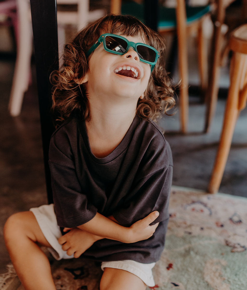 Lunettes de soleil Enfants Morzi Josh, colorées, verres catégorie 3, UV400, verres polarisés, dès 2 ans, Cool Kids Only !