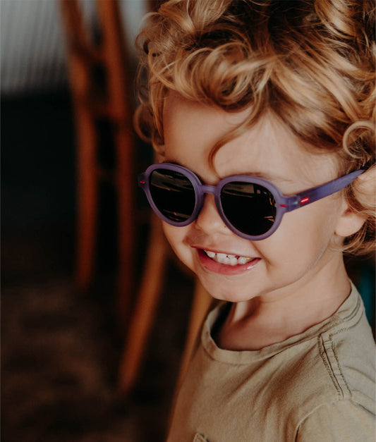 Lunettes de soleil Enfants Megy Alba, colorées, verres catégorie 3, UV400, verres polarisés, dès 2 ans, Cool Kids Only !