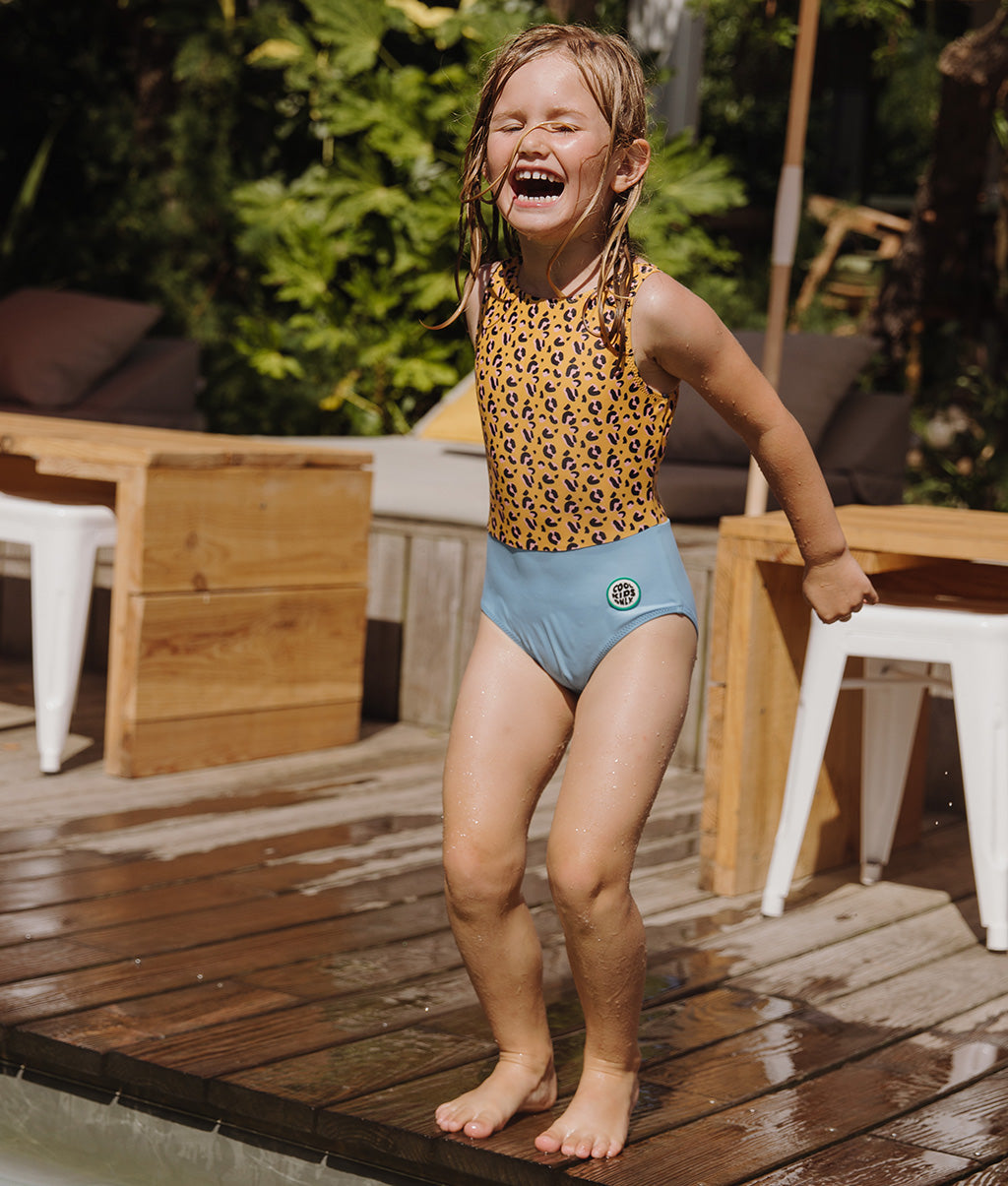 Maillot de Bain Fille Panther anti-uv, une pièce, Cool Kids Only !