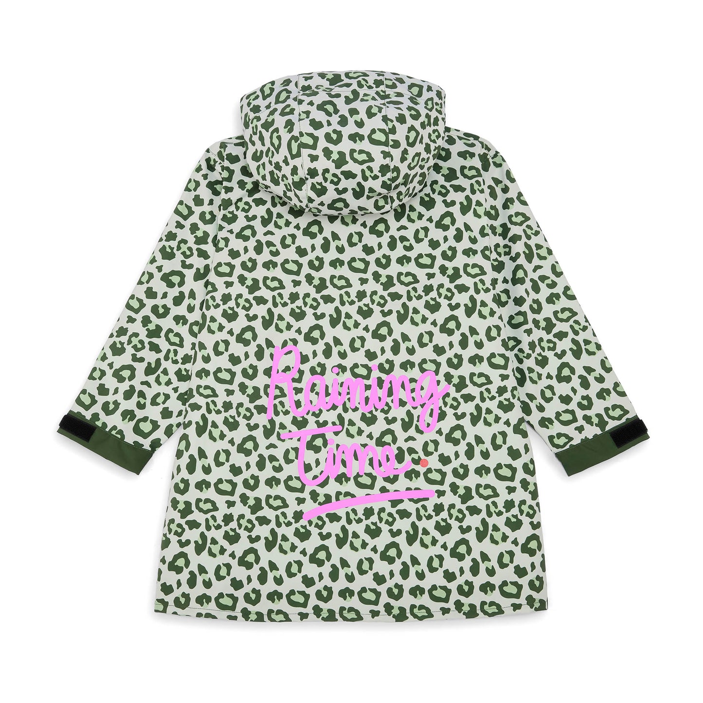 Regenponcho Green Leopard