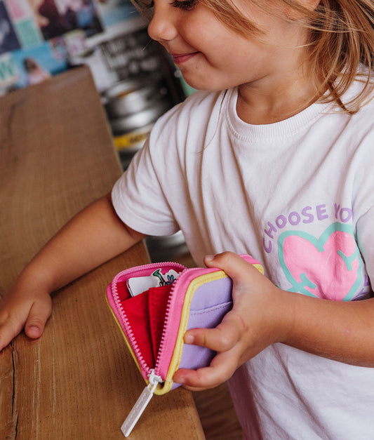 Geldbörse Mini Mauve