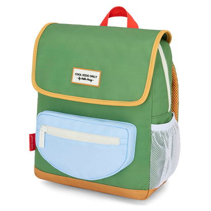 Rucksack Kind Grün blaue Tasche Hello Hossy