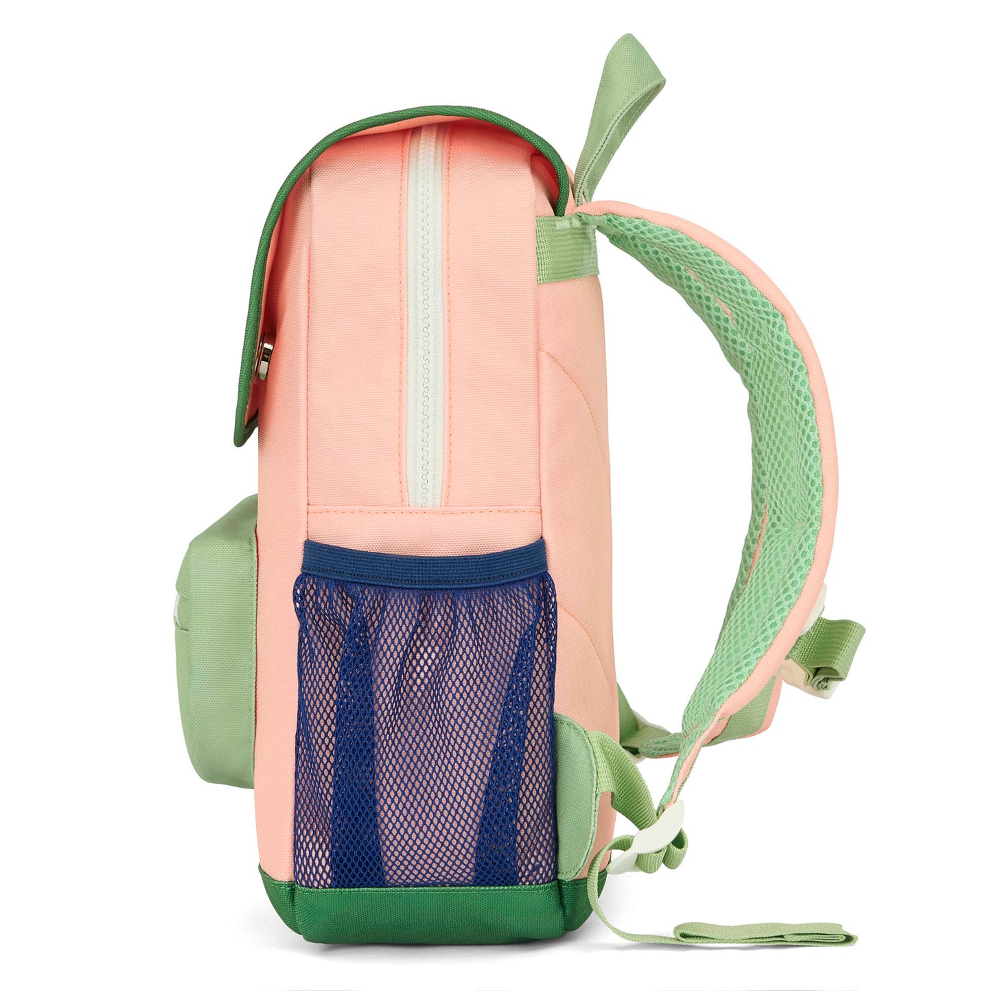 Rucksack Kind Rosa Grün Netztasche Hello Hossy
