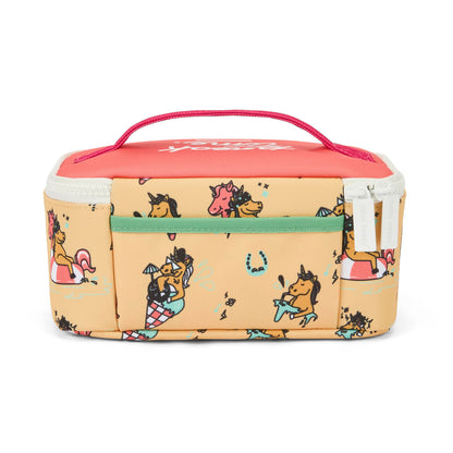 Sac repas enfant jaune motif licorne multicolore Hello Hossy