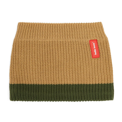 Snood Kinder Cocoon Pistachio, Bio-Baumwolle, Fleece-Futter, ab 1 Jahr, Cool Kids Only !