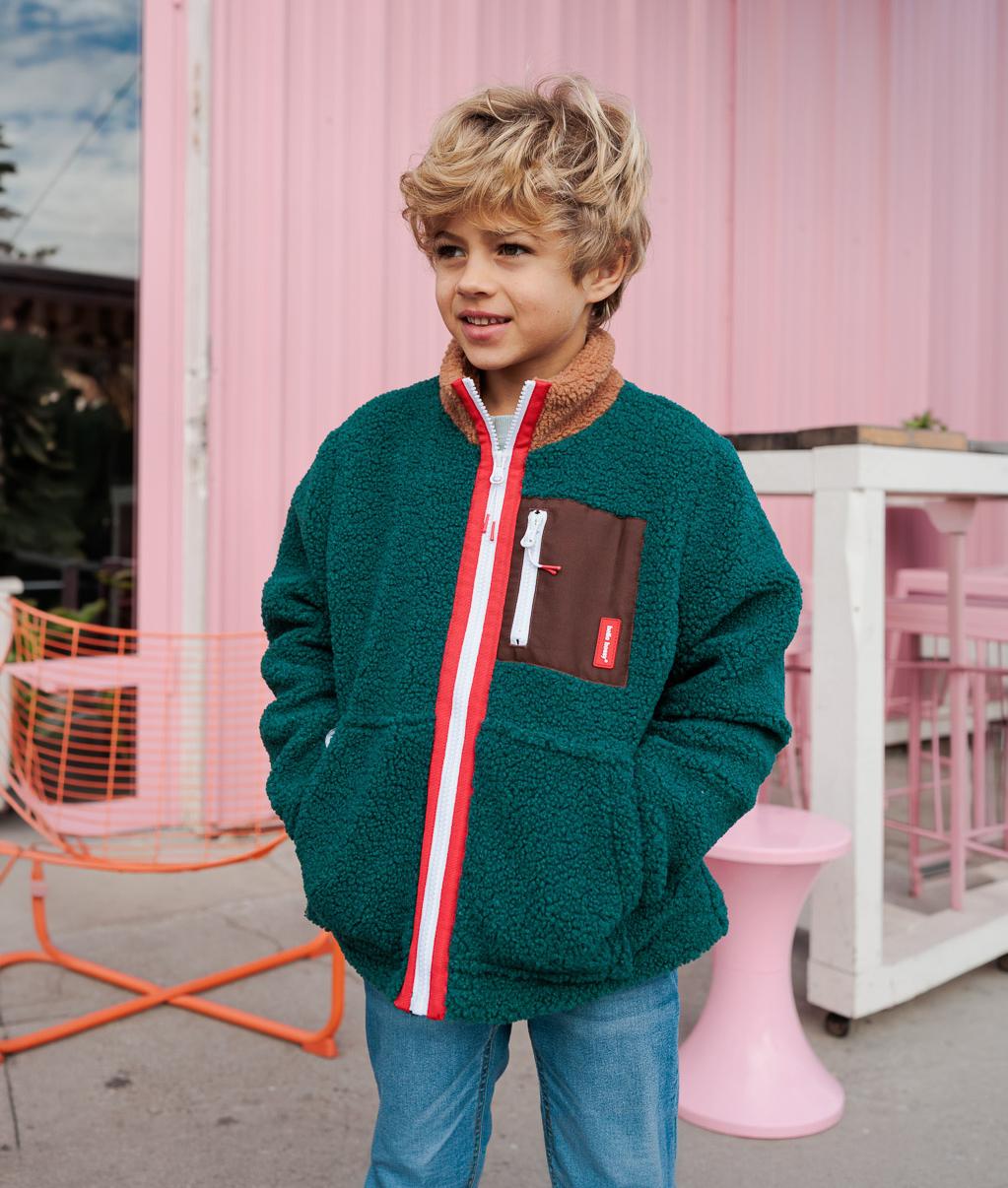 Fleecejacke Duck Blue