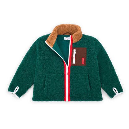 Fleecejacke Duck Blue